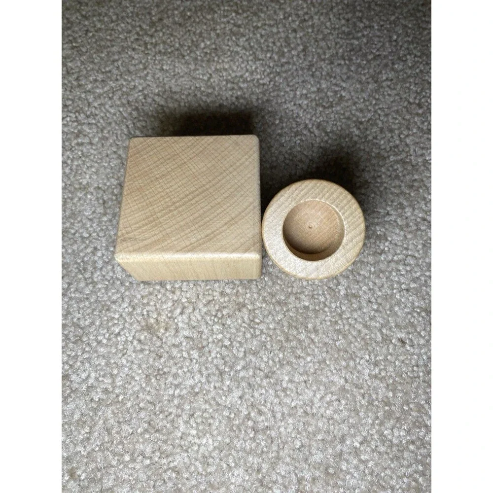 Lovevery Montessori Wooden Puzzle Set Fine Motor Baby Toddler Learning Toy